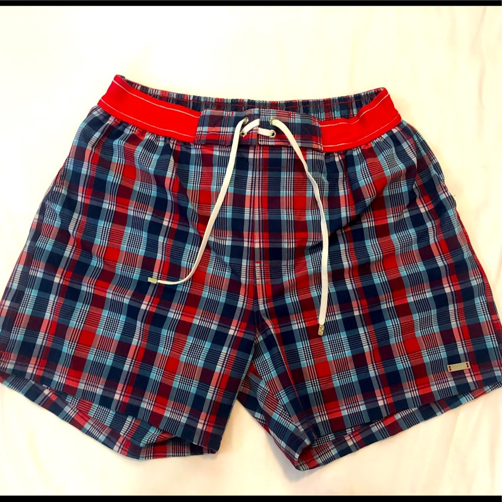 2xist pattern swim shorts